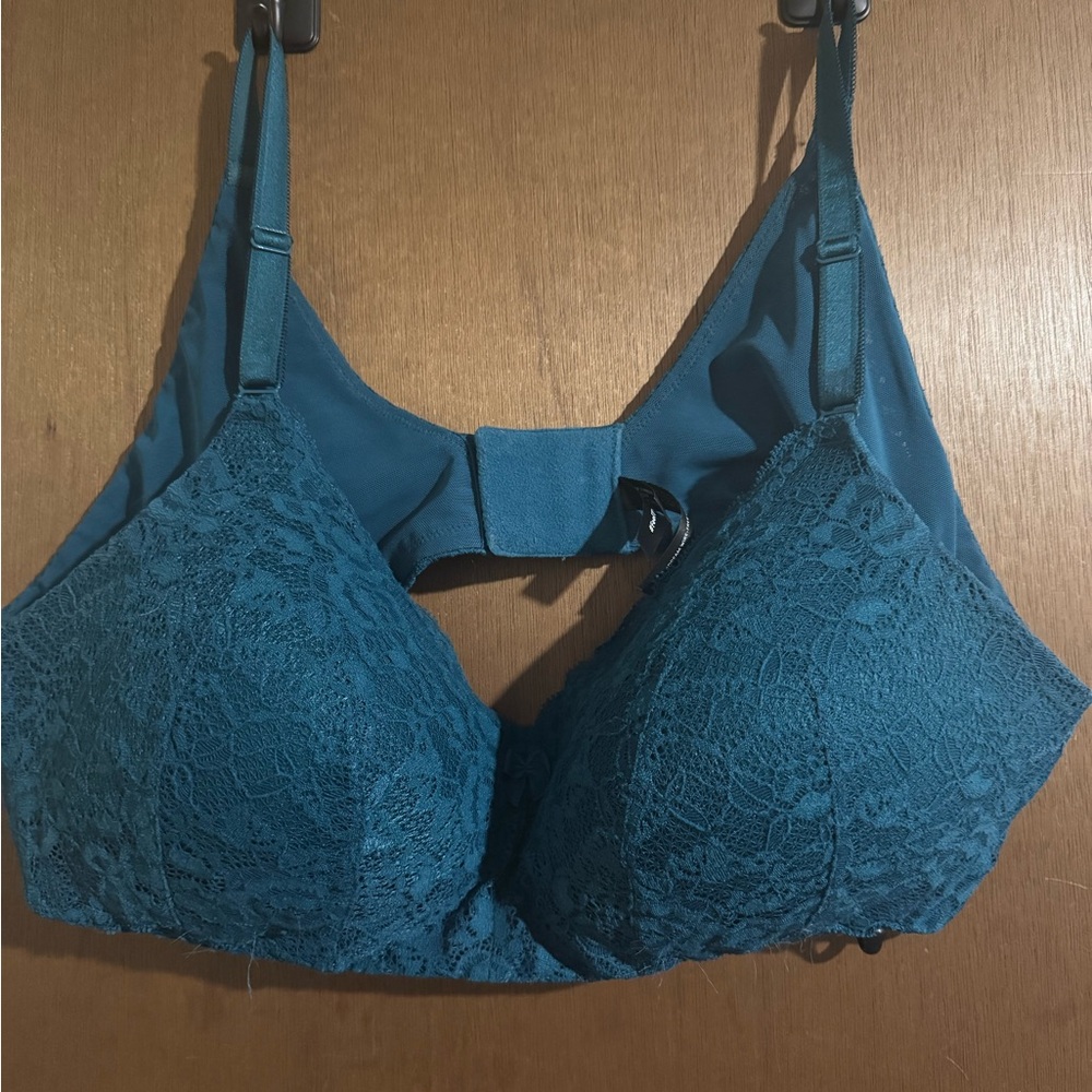 Torrid Teal Lace Bra